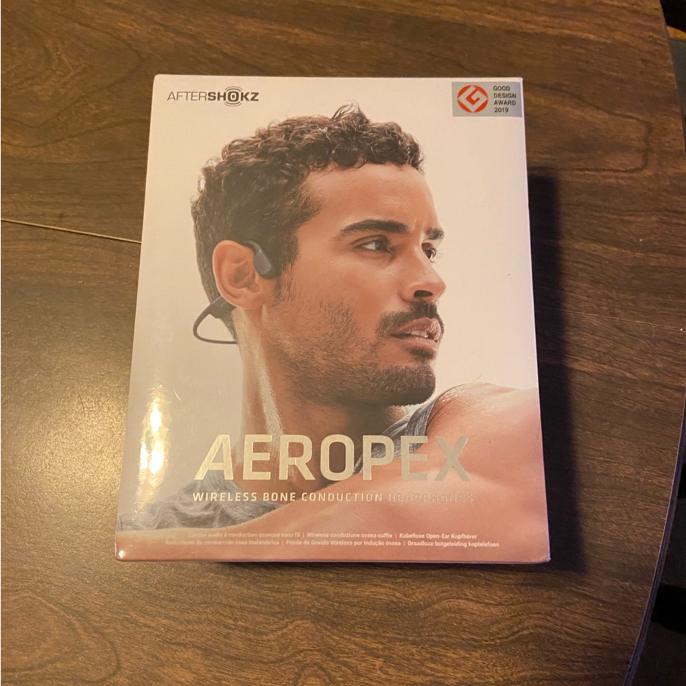 AEROPEX Wireless Bone Conduction Headphones by AFTERSHOKZ
